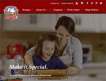 Tablet Screenshot of hodgsonmill.com